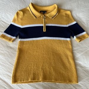 Yellow Collared Shirt